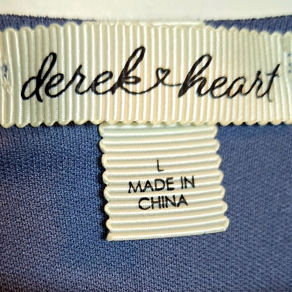 Derek Heart Blue Dress - Picture 5 of 5